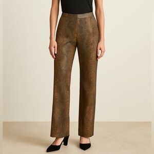 🐍 Vintage Carucci Snakeskin Print Pants (Made in USA)